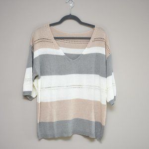 NEW LISTING Short Sleeve Sweater